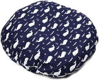 EFELIM Pillow with Cotton Cover, Portable Lightweight Floor Seat for Home Travel (Blue) by Unknown