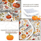 BlessLiving King Quilt with Pumpkin Maple Leaves Halloween Fall Bedding - Image 4
