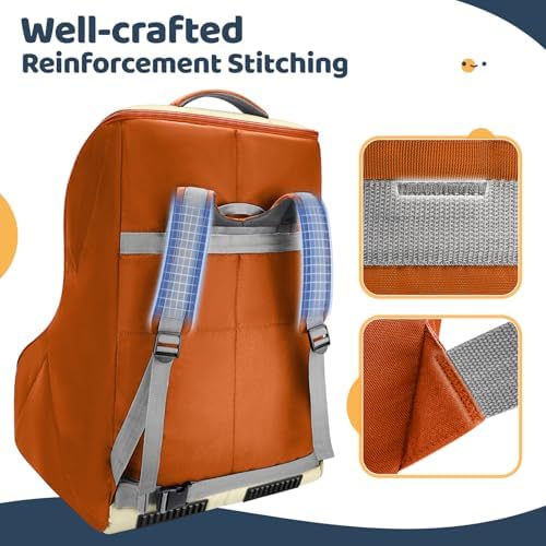 YOREPEK Carseat Travel Bag for Airplane Gate Check, Baby Travel Essentials - Image 4