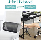 Lilithye Footrest for Desk Adjustable Height 2-in-1 Function, Gray - Image 4