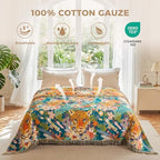 LUTBM Boho Throw Blanket for Couch 50"x60", Cotton Decorative Bed Throws - Image 3