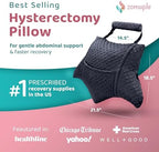 Zomaple 2pc Hysterectomy Pillow with Strap & Gel Pack for Recovery Support - Image 2