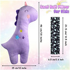 Tuanse 4 Pack Kids Car Seat Belt Covers Dinosaur Seatbelt Pillow - Image 2