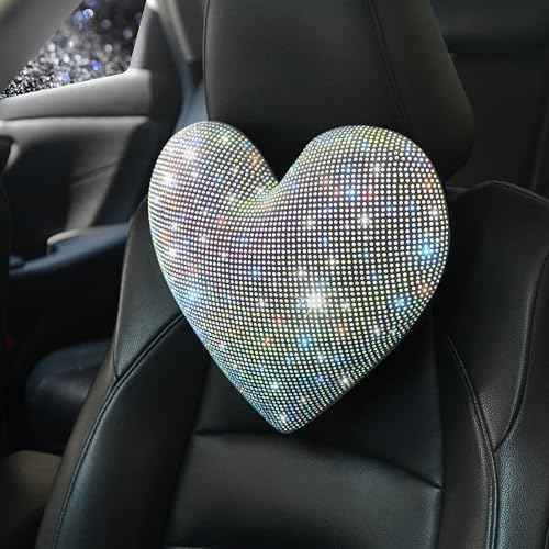 Bling Bling Rhinestones Car Seat Pillow, Colorful, 2 Pieces - Image 4