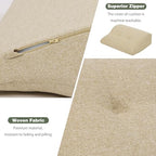baibu Patented Dual-Layer Memory Foam Lumbar Pillow for Recliner, Beige - Image 6
