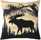Feelyou Vintage Bear Throw Pillow Covers Reversible Decorative - Image 3