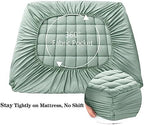 EASELAND Twin XL Mattress Pad Cotton Pillow Top Mattress Topper for Dorm - Image 4