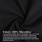 NTBAY Toddler Pillows with Pillowcases Set, 4 Piece 14 x 20, Black - Image 2