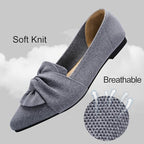 HIULYCENCE Flats for Women Pointed Toe Ballet Flats - Image 5