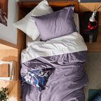 Bedsure Twin/Twin XL Duvet Cover, Double Brushed Bedding Set, Dusty Purple - Image 3