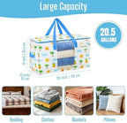 VENO Moving Bags, Wide Open Top, Clear Window, Tropical Island, 10 Pack - Image 2