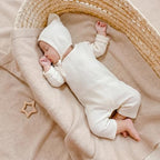 Baby Blanket Merino 100% Wool Baby Receiving Blanket Ultra-Soft & Temperature-Regulating Infant Blanket [28"x34"], Luxury Gift Box for Newborns, Sleeping, Stroller & Nursery (Brown, [28"x34"]) - Image 5