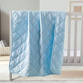 FLXXIE 43x60 Inch Down Alternative Toddler Comforter, Aqua by FLXXIE