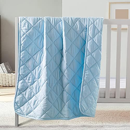 FLXXIE 43x60 Inch Down Alternative Toddler Comforter, Aqua by FLXXIE