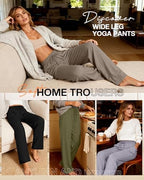 4 Pack Women Lounge Comfy Pants Lightweight Sweatpant - Image 2