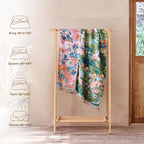 LUTBM Boho Throw Blanket for Couch Chair 50"x60", Cotton Cozy Bed Blankets - Image 6