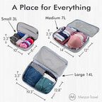 Packus Cubus Packing Cube Set | 24L | PC-511 Silver - Image 4