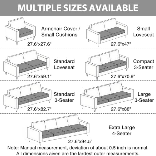 Fixwal Waterproof Flannel Dog Couch Cover, 27.6" x 94.5", Coffee - Image 2