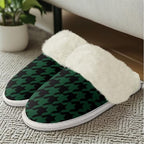 Cotton Slippers With Fluffy Edges House Slippers - Image 3