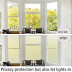 HIDBEA Frosted Glass Window Privacy Film,Static Cling 45.2 in x 13.1 ft - Image 3