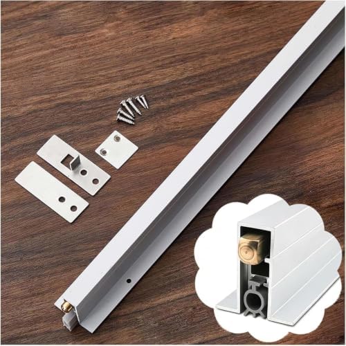 Automatic Door Sweeping Bottom Aluminum 12-59 Inch Long, Concealed Installation - Suitable for Door Bottom Sealing Sound Insulation Windproof Dustproof Light Blocking(40cm/15.7in) by Unknown