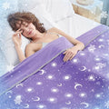 inhand Cooling Blanket Full Size (80"x90") - Double Sided Cooling Blankets for Hot Sleepers, Soft Lightweight Summer Blanket for Beach, Sofa Bed Couch, Room Decor, Gifts for Women Lavender Purple by inhand