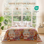 LUTBM Boho Throw Blanket for Couch 50"x60", Cotton Decorative Bed Throws - Image 2
