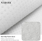WdFour Headrest, Neckroll Pillow, Support Cushions for Neck, Back or Foot for Sofas, Recliners, Office Chairs, Massage Chairs, Neck Pain Relief and Cervical Support. (Gray, 17" Wx2.7 D) - Image 5