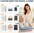Travel Vacuum Storage Bags, Airtight Space Saver with Pump,15 Combo - Image 5