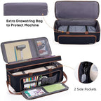 Double Layer Carrying Case with Cutting Mat Pocket & Accessories Storage - Image 5