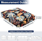 Smiry Waterproof Patio Cushion Covers, Stretch Outdoor Furniture Covers - Image 6