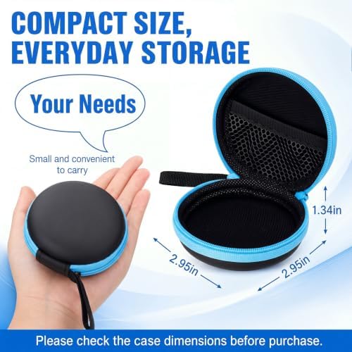 Paterr 30 Pcs Portable Hard Earbuds Case for Wired/Wireless Earbuds - Image 2
