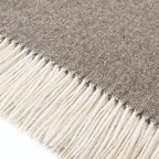 Alpaca Home - 100% Pure Baby Alpaca Eco Herringbone Sofa Throw Blanket, 71" X 51" (Chestnut)… - Image 2
