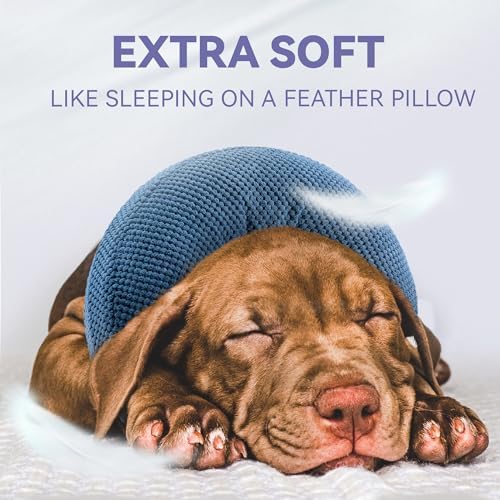 Loflaze Inflatable Dog Cone Collar - Dog Neck Donut Cone Collar Alternative After Surgery - Soft Cone for Large Medium Small Dogs Cats - Alternative Recovery E Collar (Blue, XXL) - Image 4