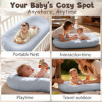 Infant Support Cushion 0-24 Months, Extra Large Baby Lounger - Image 6
