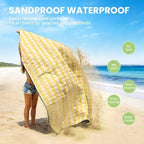 Waterproof Sandproof Beach Blanket Outdoor Picnic Mat(80"*80") - Image 6
