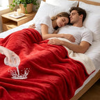 60"x80" Waterproof Blanket for Bed Intimacy, Love Blanket for Couples by Rainmae