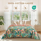 LUTBM Boho Throw Blanket for Couch 50"x60", Cotton Decorative Bed Throw - Image 3
