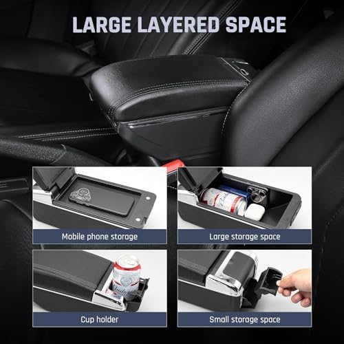 YJYWZH Car Armrest Box for Chevrolet Chevy Spark 2010-2015 Accessories - Image 5