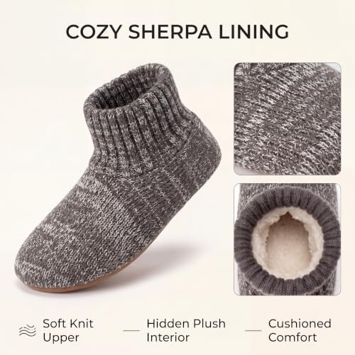 Cozylook Mens Slippers Soft Sole Indoor Slipper Socks - Image 3