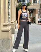 G4Free Yoga Pants for Women Wide Leg Pants with Pockets High Waisted - Image 3