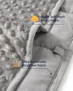 Mr. Sandman Weighted Blanket for Adults, King Size 20 lbs, 80 x 87 Inches - Image 5