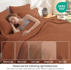 Love's cabin Quilts for Queen Bedspreads, 7 Pieces Bed in a Bag, Umber - Image 5