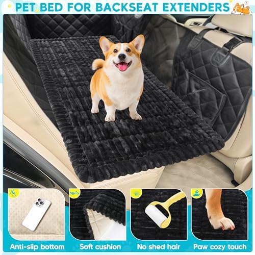 Dog Car Bed, Non-Slip Backseat Dog Bed Mat 50" L×24.6" W - Image 6