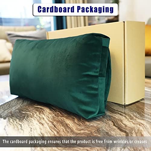Velvet Recliner Headrest Pillow, Non-Slip Neck Support, Green - Image 6