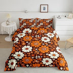 60S 70S Groovy Comforter Set Kids Retro Hippie Flower Comforter for Boys - Image 7