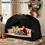 Full Bed Tent for Kids, Indoor Canopy Privacy Toddler Sleep Tent - Image 3