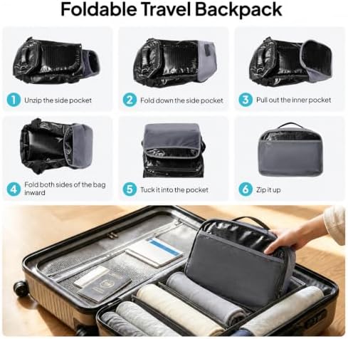 TOPEAST 30L Travel Duffel Backpack, 3-in-1 Convertible Duffle Bag - Image 7