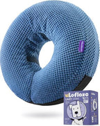 Loflaze Inflatable Dog Cone Collar - Dog Neck Donut Cone Collar Alternative After Surgery - Soft Cone for Large Medium Small Dogs Cats - Alternative Recovery E Collar (Blue, XXL) by Loflaze