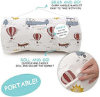 JumpOff Jo Extra Long Nap Mat for Kids - Cozy Kids Rest Mat with Removable Pillow and Ultra Soft Blanket for Preschool, Daycare, and Sleepovers - Travel, Take Flight - Image 3